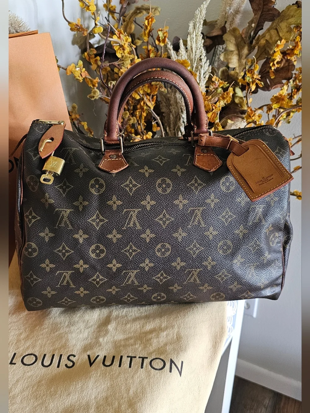 Louis Vuitton Monogram Canvas Speedy 35 - Picture 3 of 16